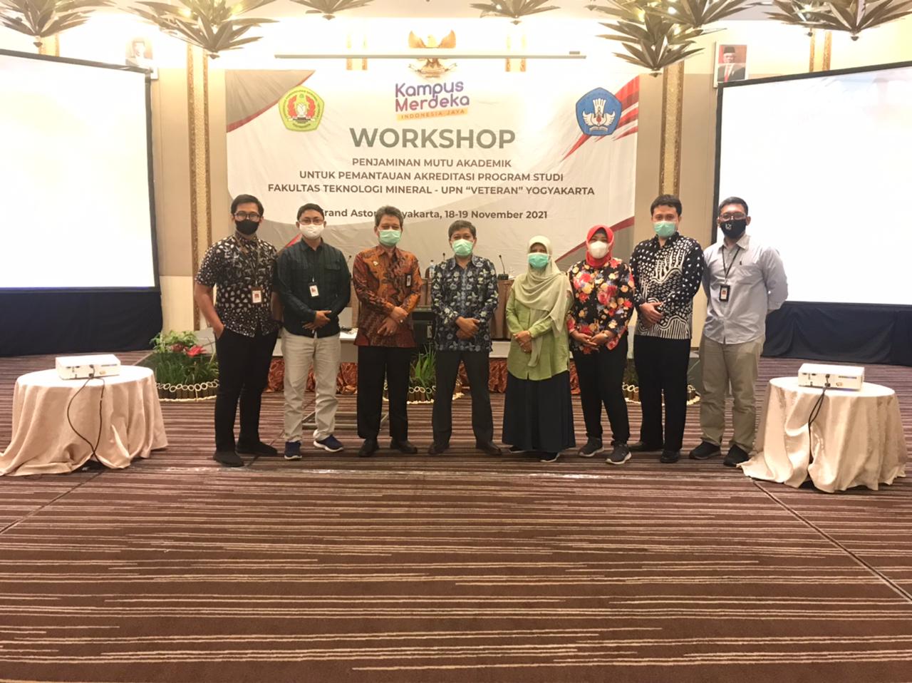 JURUSAN TEKNIK GEOFISIKA MENGIKUTI KEGIATAN WORKSHOP PENJAMINAN MUTU DAN LAMTEK
