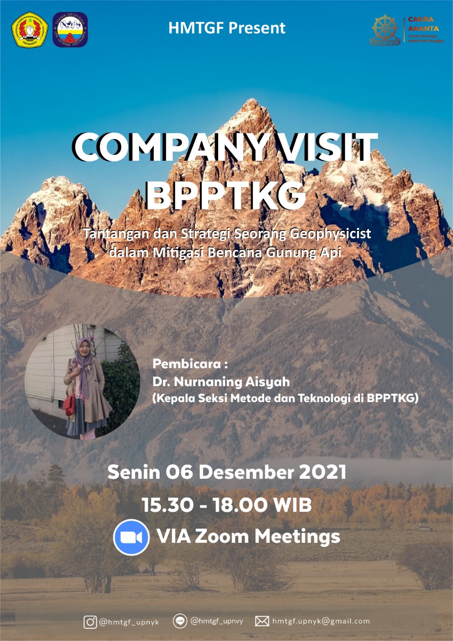 HMTGF Melaksanakan Company Visit ke BPPTKG Yogyakarta