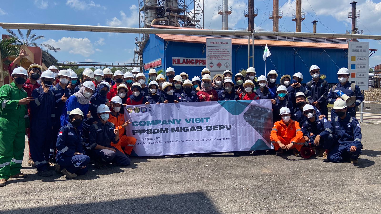 Mahasiswa Teknik Geofisika Melakukan Visit Company Ke PPSDM Cepu