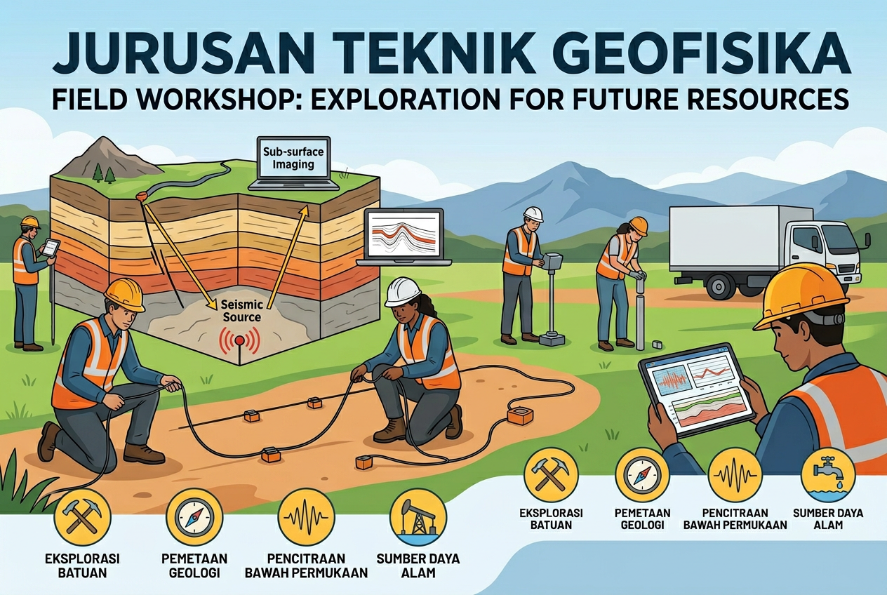 Jurusan Teknik Geofisika UPN "Veteran" Yogyakarta Gelar Capstone Design untuk Angkatan 2022